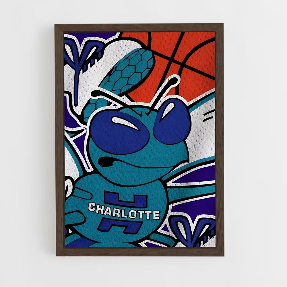 Poster Hornets Spirit – affiche Basketball (vue 5)